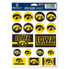 Iowa Hawkeyes Decal Sheet 5x7 Vinyl - WinCraft