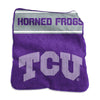 TCU Horned Frogs Blanket 60x80 Raschel Throw - Logo Brands