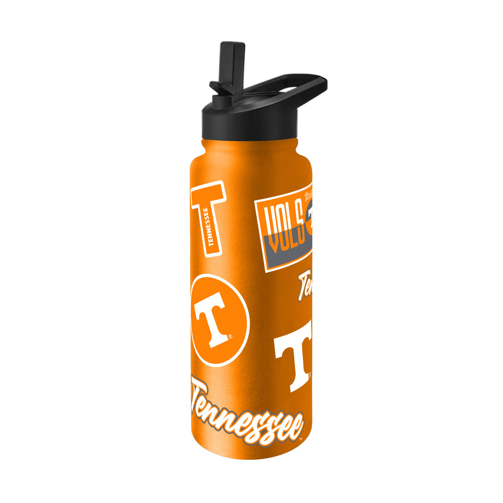 Tennessee Volunteers Quencher Bottle 34oz Stainless Steel Dreamweave - Logo Brands