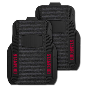 Fanmats - Stanford University 2-pc Deluxe Car Mat Set 21''x27''