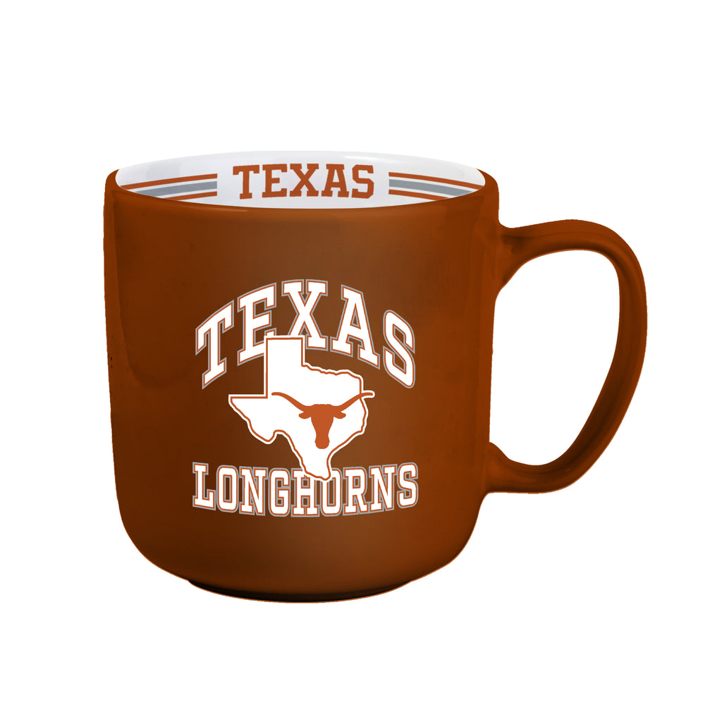 Texas Longhorns Coffee Mug 15oz Stripe Design - Logo Brands