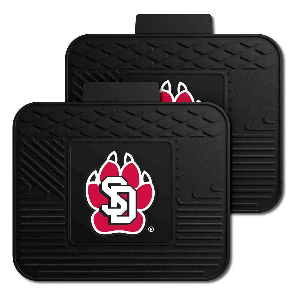 Fanmats - University of South Dakota 2 Utility Mats 14''x17''