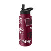 Texas A&M Aggies Quencher Bottle 34oz Stainless Steel Dreamweave - Logo Brands
