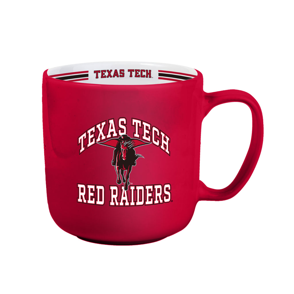 Texas Tech Red Raiders Coffee Mug 15oz Stripe Design - Logo Brands