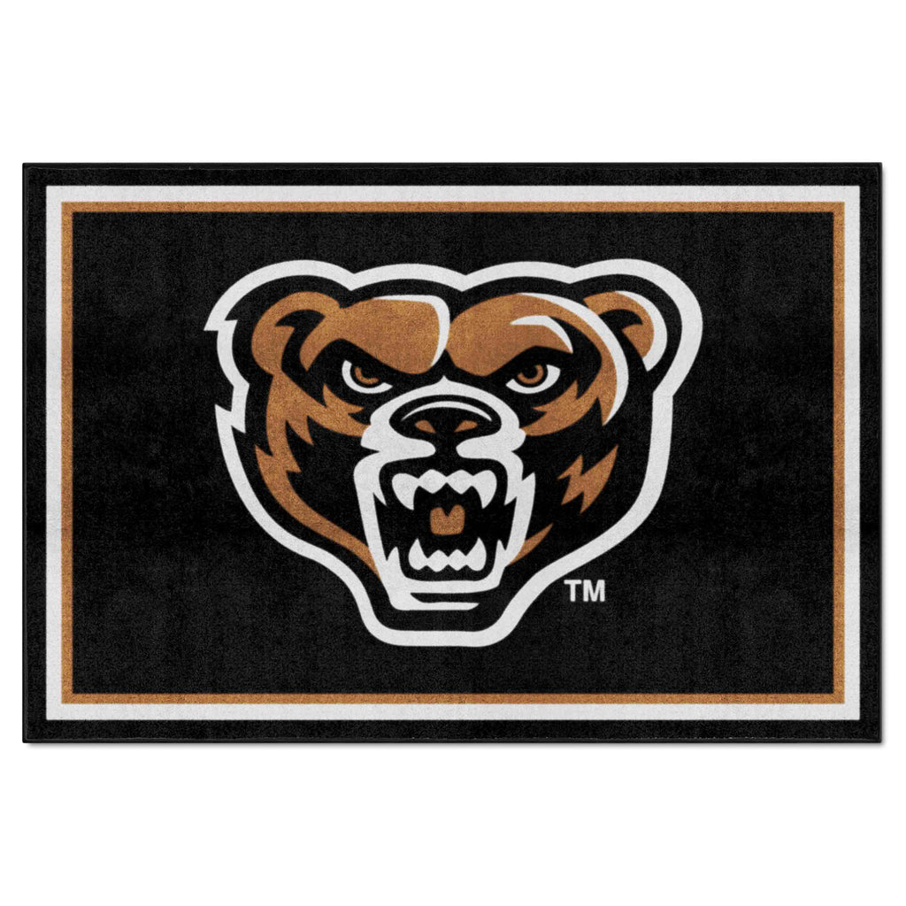 Fanmats - Oakland University 5x8 Rug 59.5''x88''