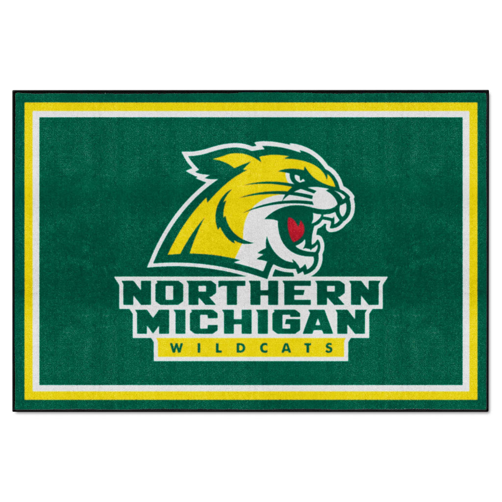 Fanmats - Northern Michigan University 5x8 Rug 59.5''x88''