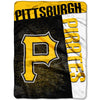 Pittsburgh Pirates Blanket 60x80 Raschel Strike Design -