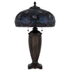 60W X 2 Metal/Resin Tiffany Table Lamp With Pull Chain Switches - Cal Lighting