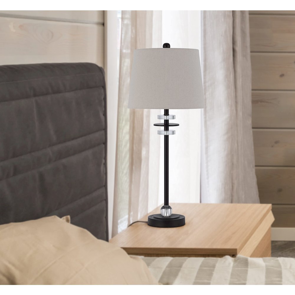 60W Sitka Buffet Lamp - Cal Lighting
