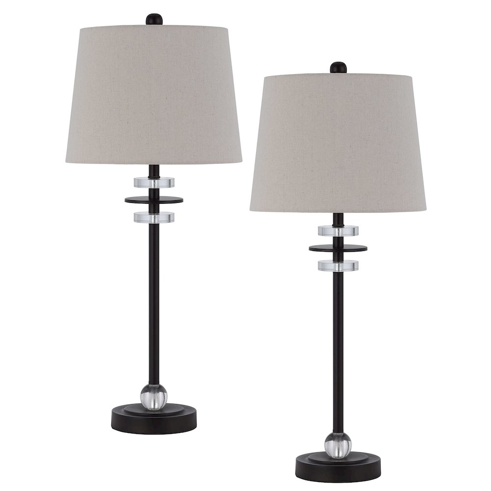 60W Sitka Buffet Lamp - Cal Lighting
