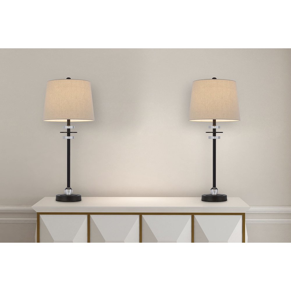 60W Sitka Buffet Lamp - Cal Lighting