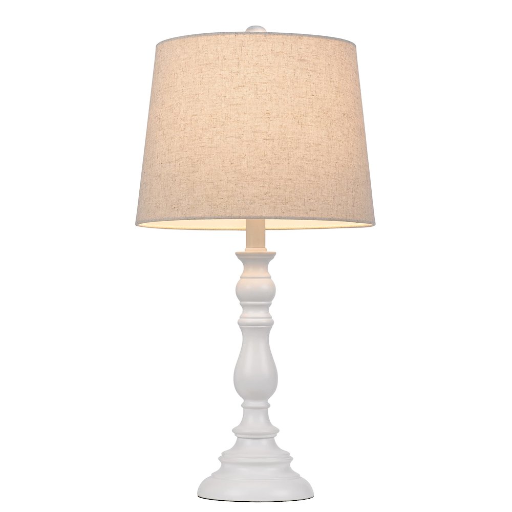 60W Chester Resin Table Lamp - Cal Lighting