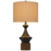 150W 3 Way Sterling Metal/Table Lamp - Cal Lighting