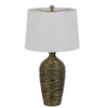 150W 3 Way Aurora Resin Table Lamp - Cal Lighting