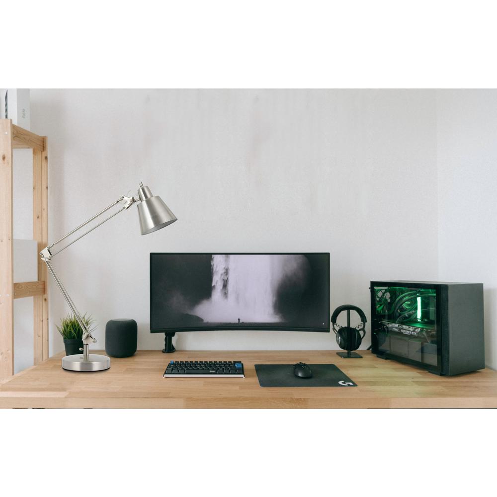 60W Udbina Dk Lp W/Adjust Arms - Cal Lighting