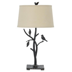 150W 3 Way Medora Iron Tb Lamp - Cal Lighting