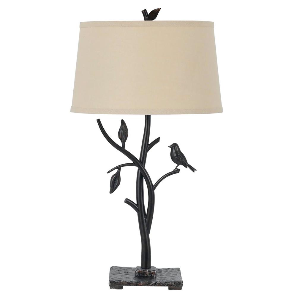 150W 3 Way Medora Iron Tb Lamp - Cal Lighting