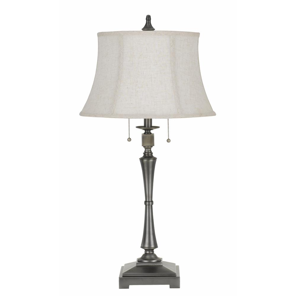 60W X 2 Madison Table Lamp - Cal Lighting