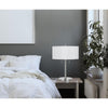 60W X 2 Calais Metal Table Lamp - Cal Lighting