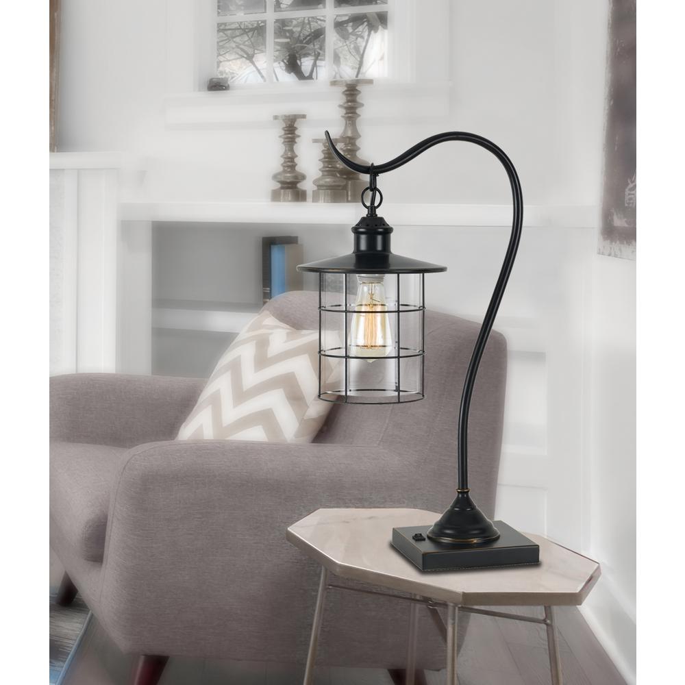 60W Silverton Desk Lamp (Edison Bulb Included) - Cal Lighting
