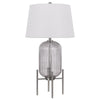 150W 3 Way Belleville Fluted Glass Table Lamp - Cal Lighting