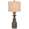 150W 3 Way Blackfoot Resin Table Lamp. Priced And Sold As Pairs - Cal Lighting