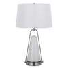 100W Birchmore Metal/Glass Table Lamp With Built In Led Night Light - Cal Lighting