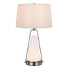 100W Birchmore Metal/Glass Table Lamp With Built In Led Night Light - Cal Lighting