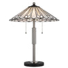 60W X 2 Muirfield Tiffany Table Lamp - Cal Lighting