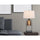100W 3 way Midtown metal table lamp with glass shade and a 5W led Night light - Cal Lighting