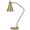 Type A led bulb 12W max. Capstone task metal table lamp with swivel shade - Cal Lighting