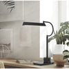 led 12W SOHO metal desk lamp with 2 USB ports - Cal Lighting