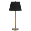150W 3 way Ciudad metal two tone table lamp - Cal Lighting