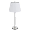 150W 3 way Ciudad metal two tone table lamp - Cal Lighting