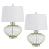 150W 3 way Delta glass table lamp. Sold in pairs - Cal Lighting