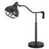 60W Taloga metal desk lamp with adjustable caged shade (Bulb not included) - Cal Lighting