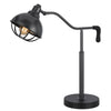 60W Taloga metal desk lamp with adjustable caged shade (Bulb not included) - Cal Lighting