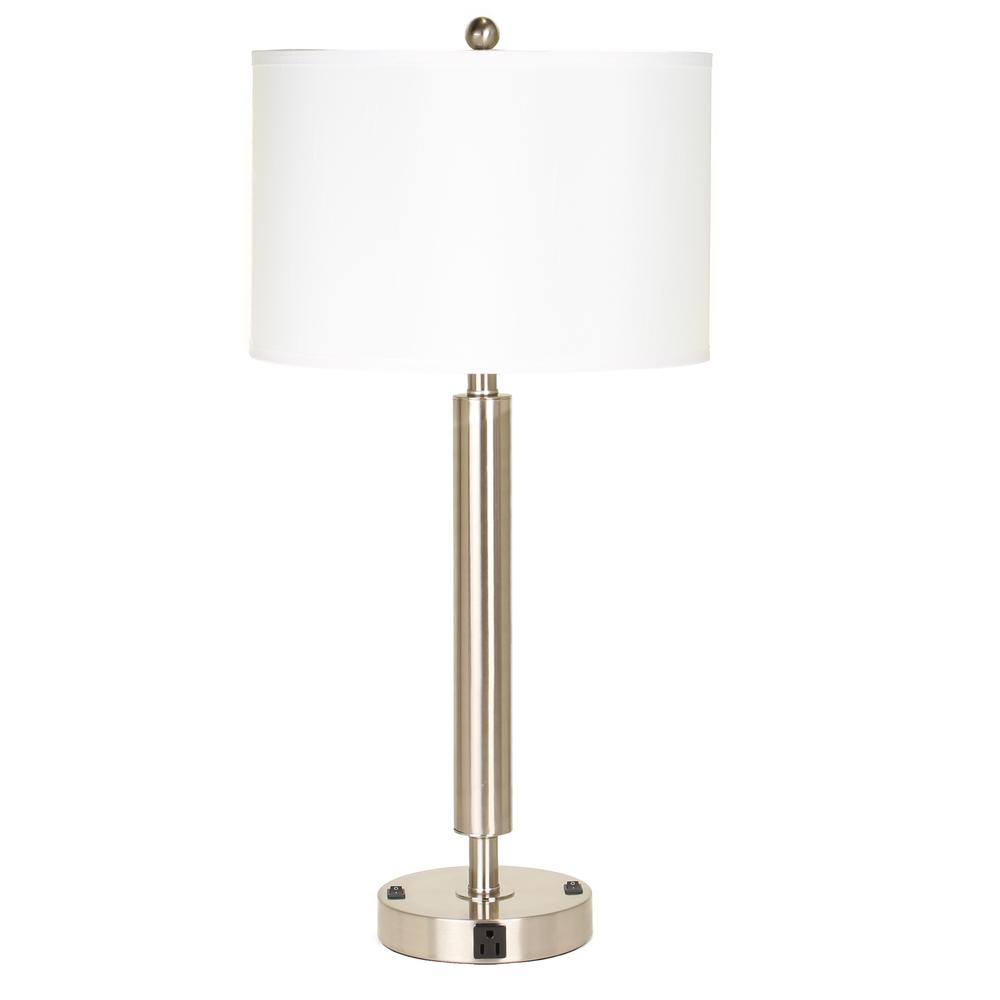 60W X 2, 2 Rocker Sw, 1 Outlet - Cal Lighting