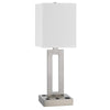 Sarnia Metal Desk Lamp With 1 Outlet And 2 Usb Charging Ports - Cal Lighting