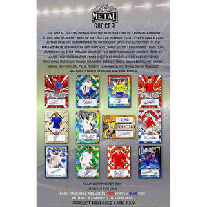 Leaf Trading Cards -  Metal - 2022 Leaf Metal Soccer Hobby