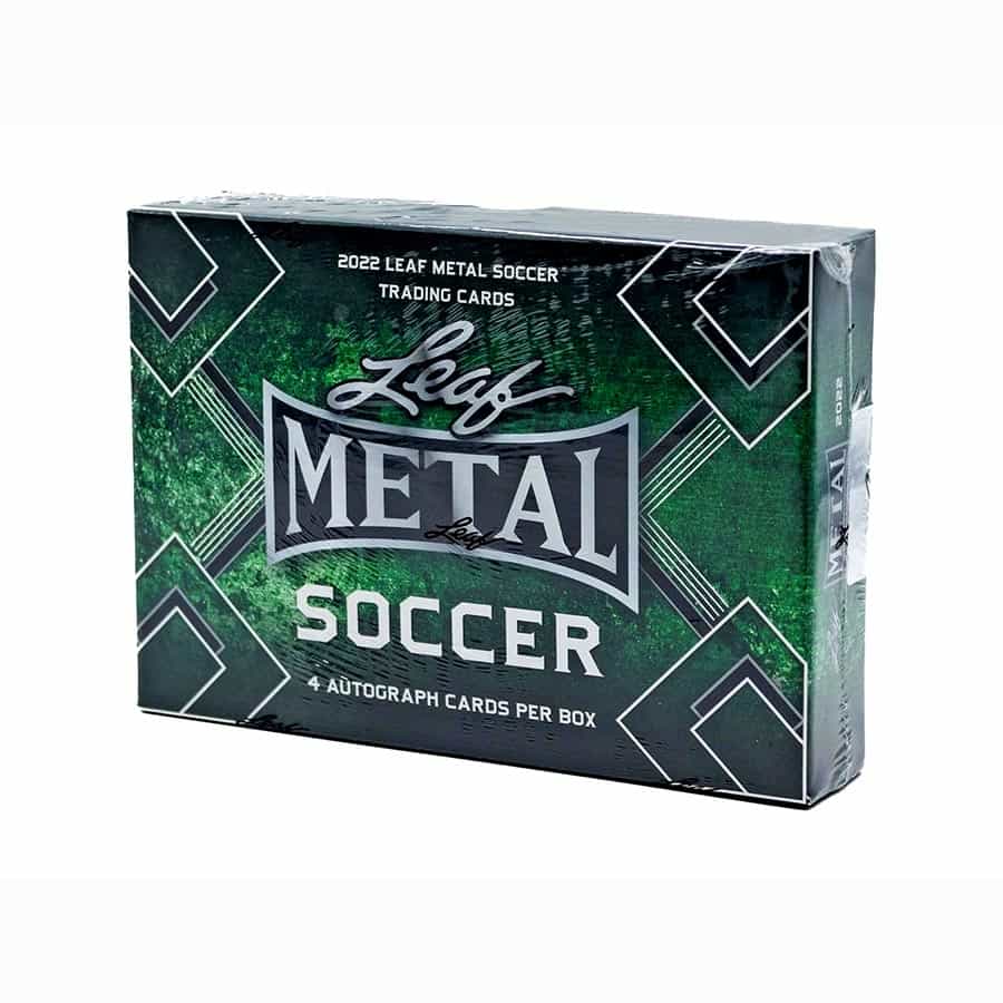 Leaf Trading Cards -  Metal - 2022 Leaf Metal Soccer Mega Box Hobby