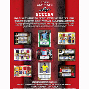 Leaf Trading Cards -  Ultimate - 2022 Leaf Ultimate Soccer Hobby