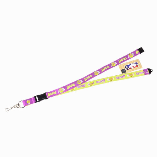 Los Angeles Lakers Lanyard Two Tone Style - Pro Specialties Group