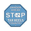 North Carolina Tar Heels Sign 12x12 Plastic Stop Style CO - Fremont Die