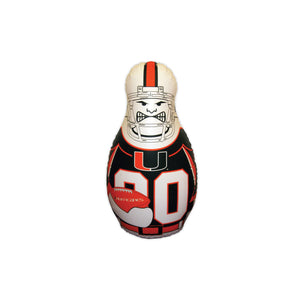 Miami Hurricanes Bop Bag Mini CO - Fremont Die