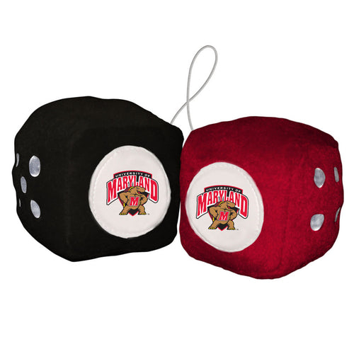Maryland Terrapins Fuzzy Dice CO - Fremont Die