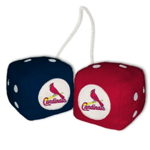 St. Louis Cardinals Fuzzy Dice CO - Fremont Die