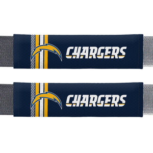 Los Angeles Chargers Seat Belt Pads Rally Design CO - Fremont Die