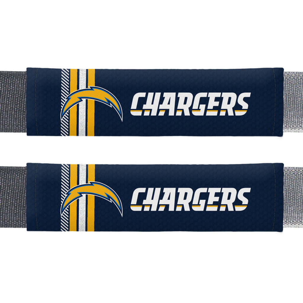 Los Angeles Chargers Seat Belt Pads Rally Design CO - Fremont Die