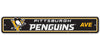 Pittsburgh Penguins Sign 4x24 Plastic Street Style CO - Fremont Die